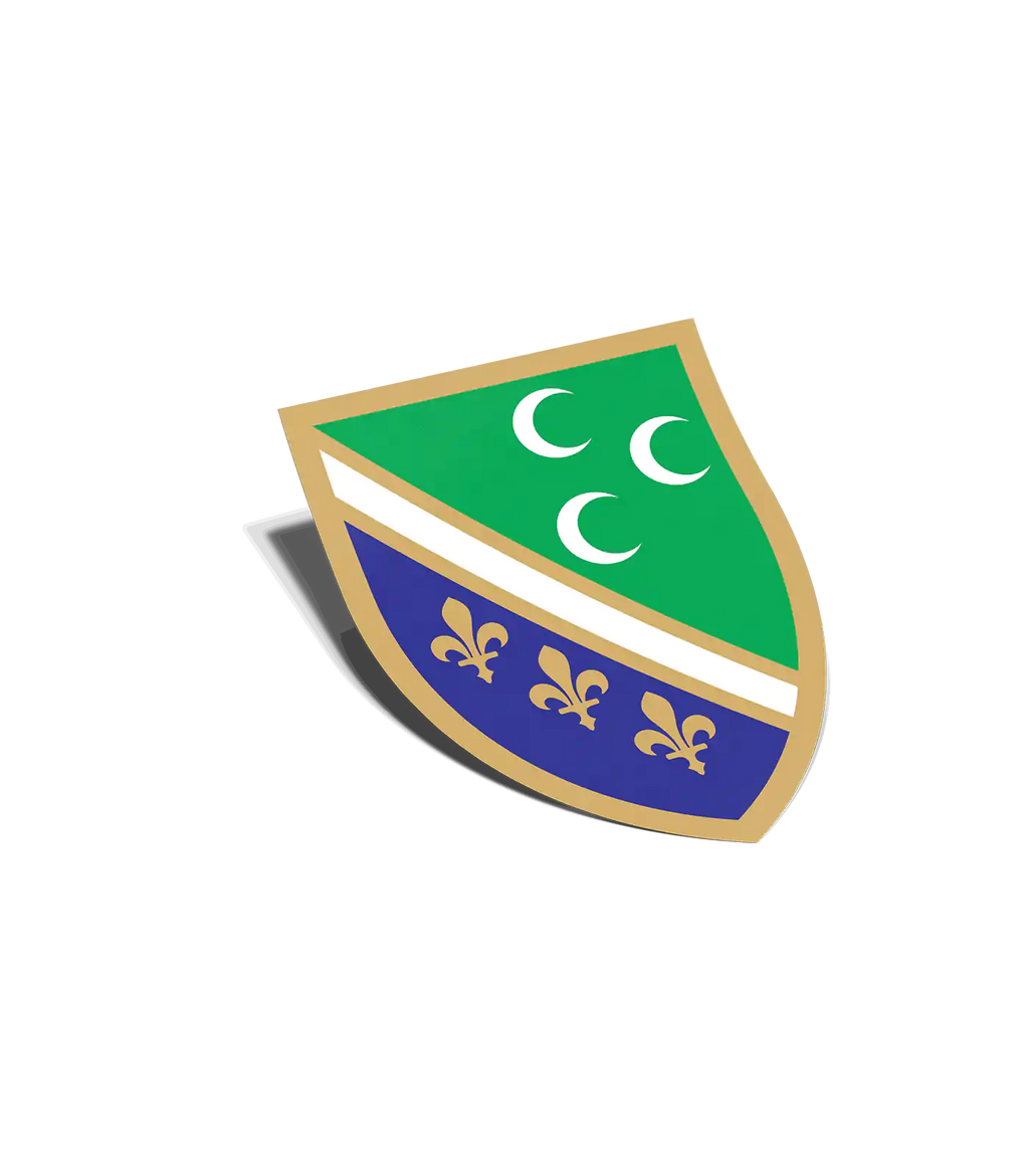 Sandžak Nalepnica - Sticker - Aufkleber od 3 do 12 cm.