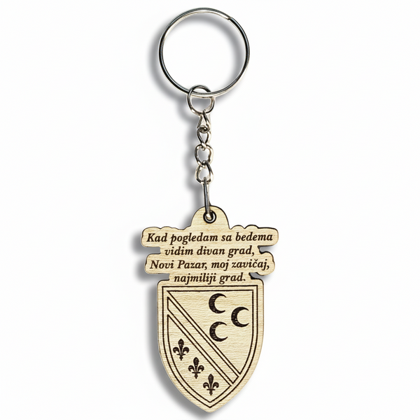 Drveni Sandžak privezak